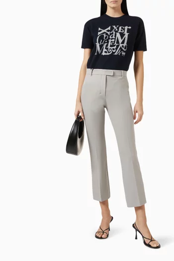 Fatina Pants in Stretch Cotton & Viscose