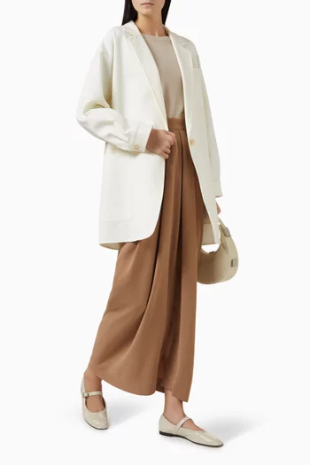 Ridente Maxi Skirt in Cady