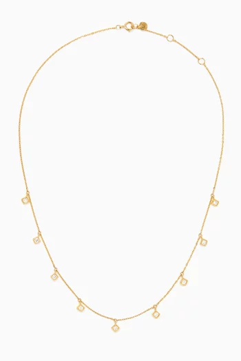 Sparkle & Shine Diamonds Choker in 18kt Gold