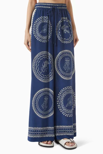 Oceane Pants in Silk