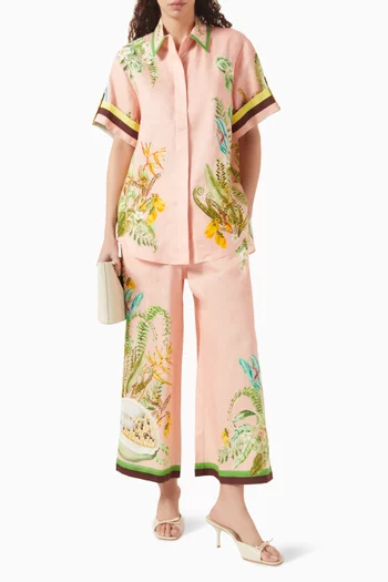 Papaya Shirt in Linen