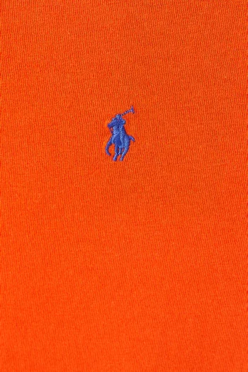 تي شيرت بشعار لاعب البولو على الحصان قطن