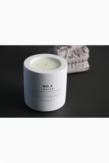 No.2 Indica Concrete Candle, 225g