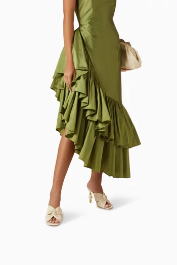 Camelia Lys 100 Mules in Leather