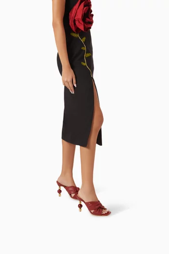 Camelia Lys 100 Mules in Leather