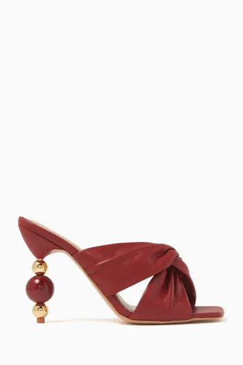 Camelia Lys 100 Mules in Leather