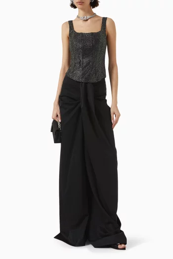 Studded Corset Top