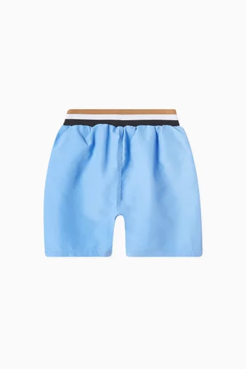 Striped Swim Shorts