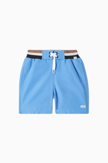 Striped Swim Shorts
