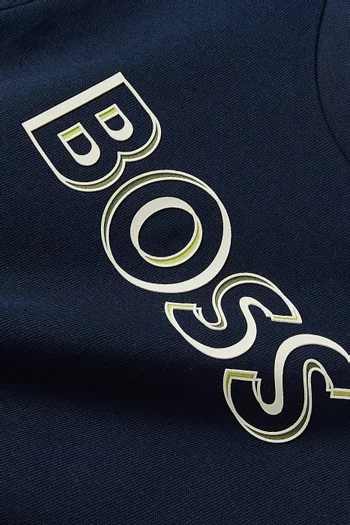 Logo-print T-shirt in Cotton