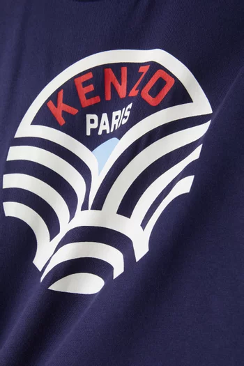 Branded Logo T-shirt in Organic Cotton