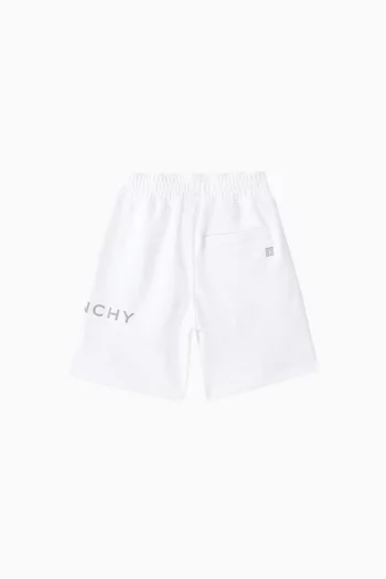 Logo Sweatshorts in Cotton Fleece