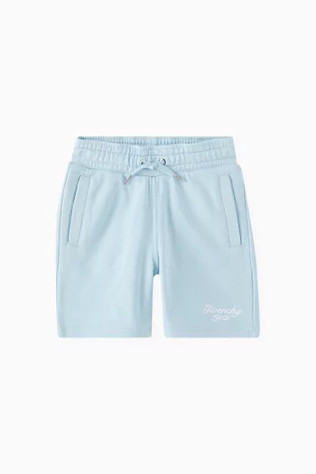 Embroidered Logo Shorts