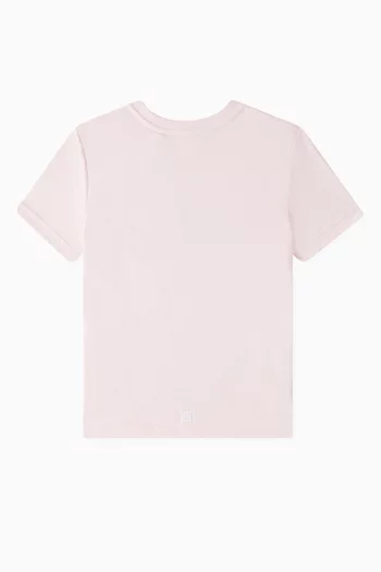 Logo Print T-shirt in Cotton