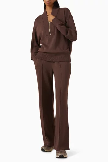The Wide-leg Pants in DoubleSoft® Fabric