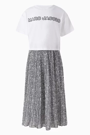 Crystal Logo-embellished T-shirt in Cotton