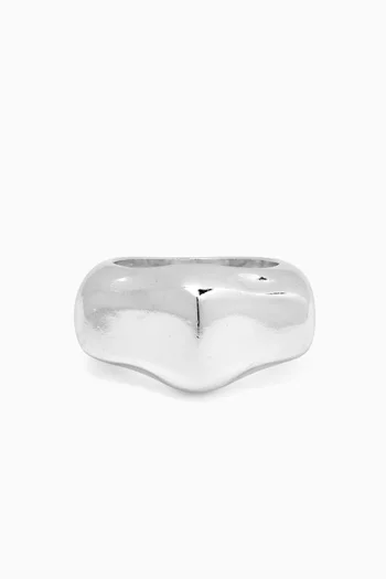 Eternal Ring in Silver-plated Brass