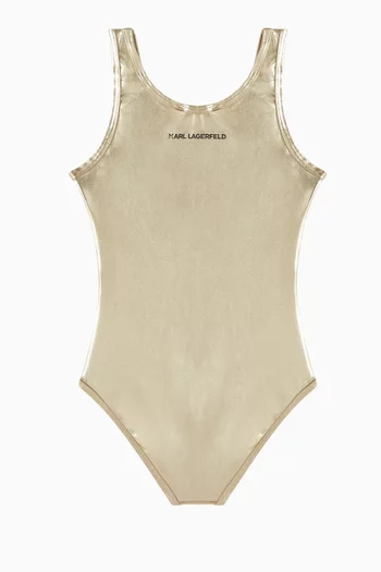 Logo One-piece Swimsuit