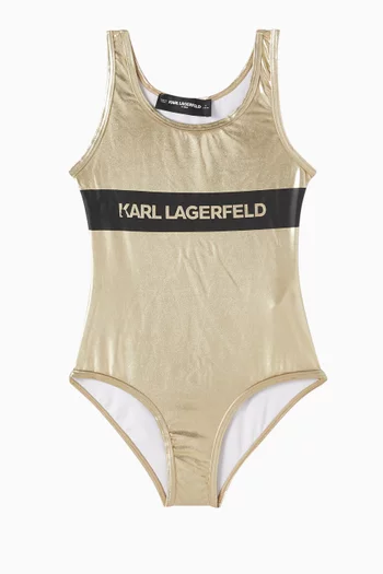 Logo One-piece Swimsuit