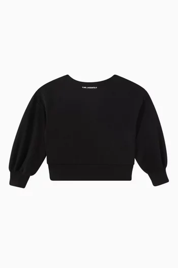 Cafe de Karl Sweatshirt in Cotton-blend