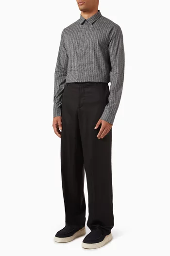 Slim-fit Shirt in Stretch Cotton