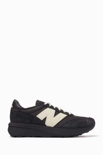 370 Low-top Sneakers in Suede & Mesh