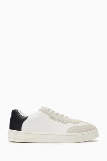 London Sneakers in Faux Leather