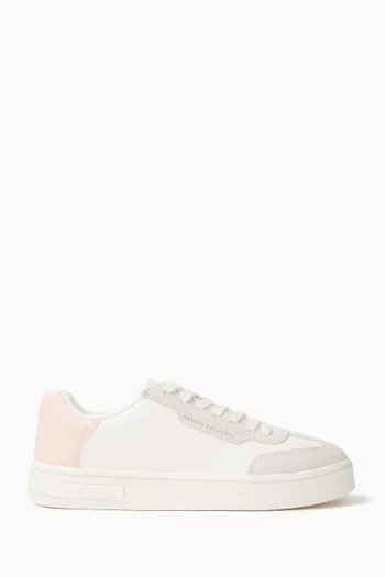 London Sneakers in Faux Leather