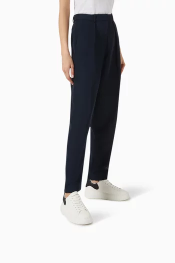Super Low-top Sneakers in Faux Leather