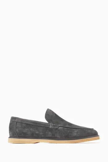 Loafers in Suede