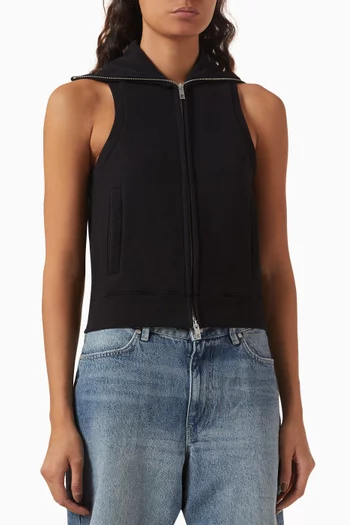 Owners Club Gilet Vest in Brushed-fleece