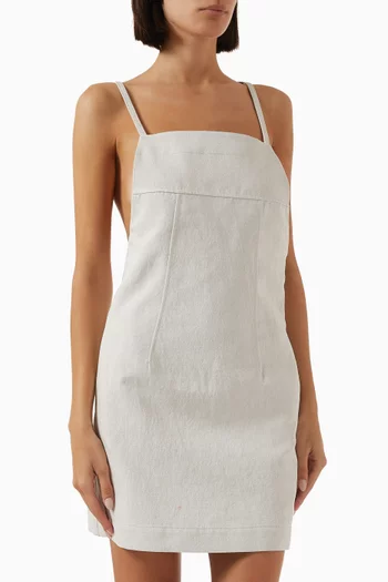 Wonder Mini Dress in Linen
