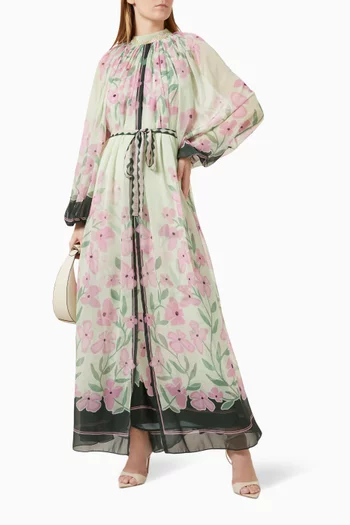 Macy Floral-print Maxi Dress