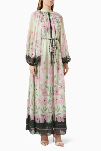 Macy Floral-print Maxi Dress