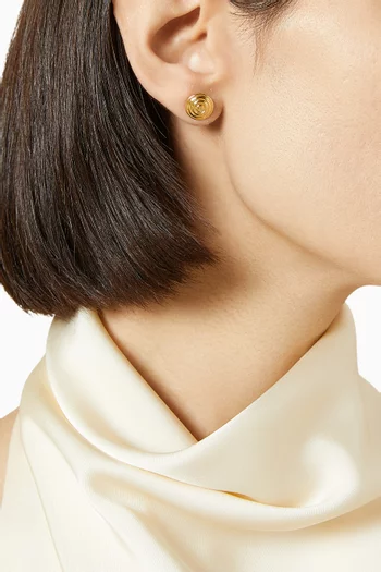 1980s Rediscovered Vintage Gold-plated Earrings