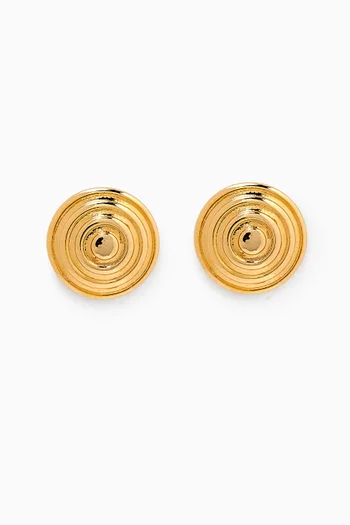 1980s Rediscovered Vintage Gold-plated Earrings