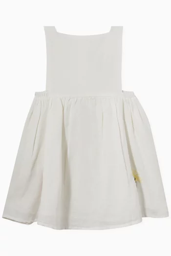 Ice Cream-print Dress in Organic Cotton