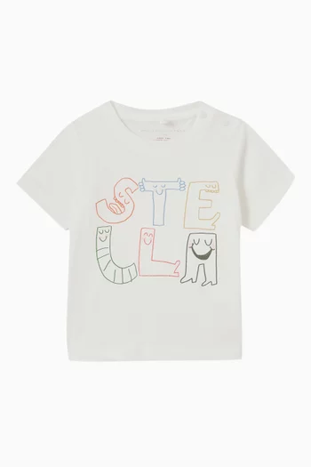 Logo-print T-shirt in Cotton