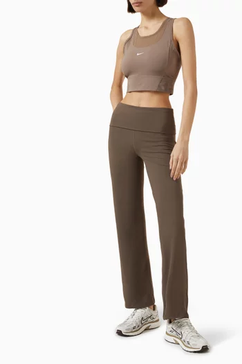Swoosh Crop Tank