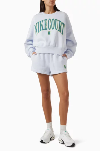 Phoenix High-waisted Shorts in Fleece