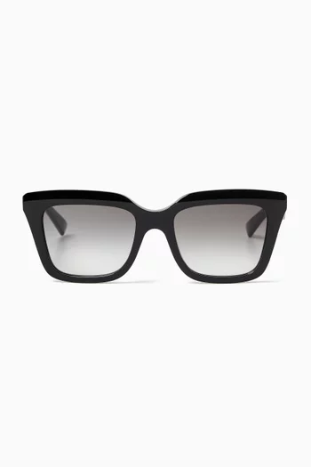 Square Sunglasses in Acetate