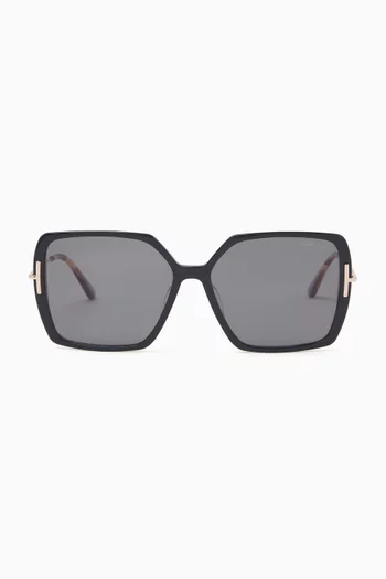 Joanna Sunglasses in Acetate & Metal