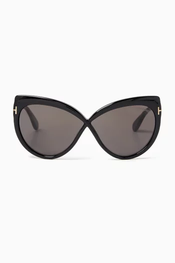 Beatrice Sunglasses in Metal