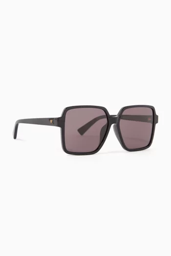 Oversized Sunglasses in Acetate