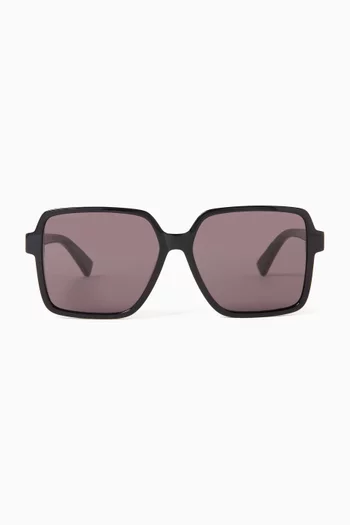 Oversized Sunglasses in Acetate