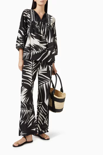 Printed Top in Cotton
