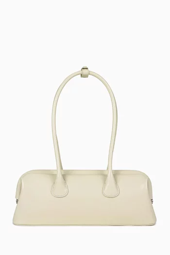 حقيبة كتف بوت بتصميم مستطيل جلد