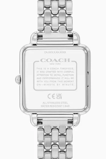 Cass Quartz Watch in Stainless Steel, 28mm