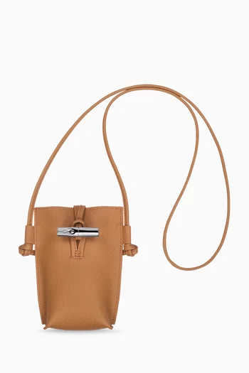 حقيبة هاتف لو روزو جلد بقر