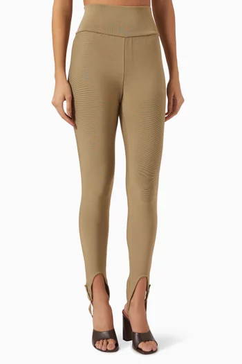 Times Stirrup Leggings in Stretch Crepe